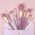Nový produkt 9 fialové sladké sladké make-up kefy
